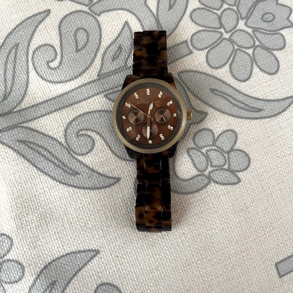 MK tortoise watch
